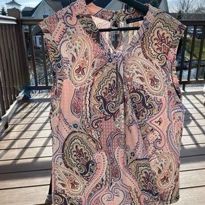 Paisley pink/blush Tommy top
